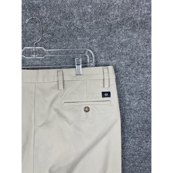 Dockers Smart 360 Flex Pants Khaki Mens 34X32 Tan Chino Workday Classic Fit - Picture 6 of 12
